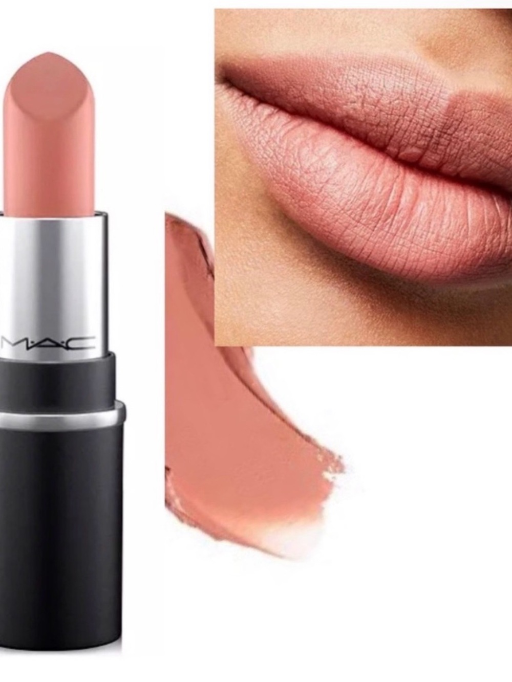 MAC Cosmetics Velvet Teddy #617 matt lipstick- New - Picture 5 of 8